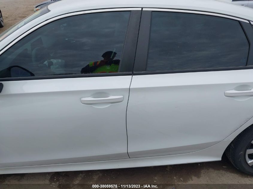 2022 HONDA CIVIC LX - 2HGFE2F24NH569874