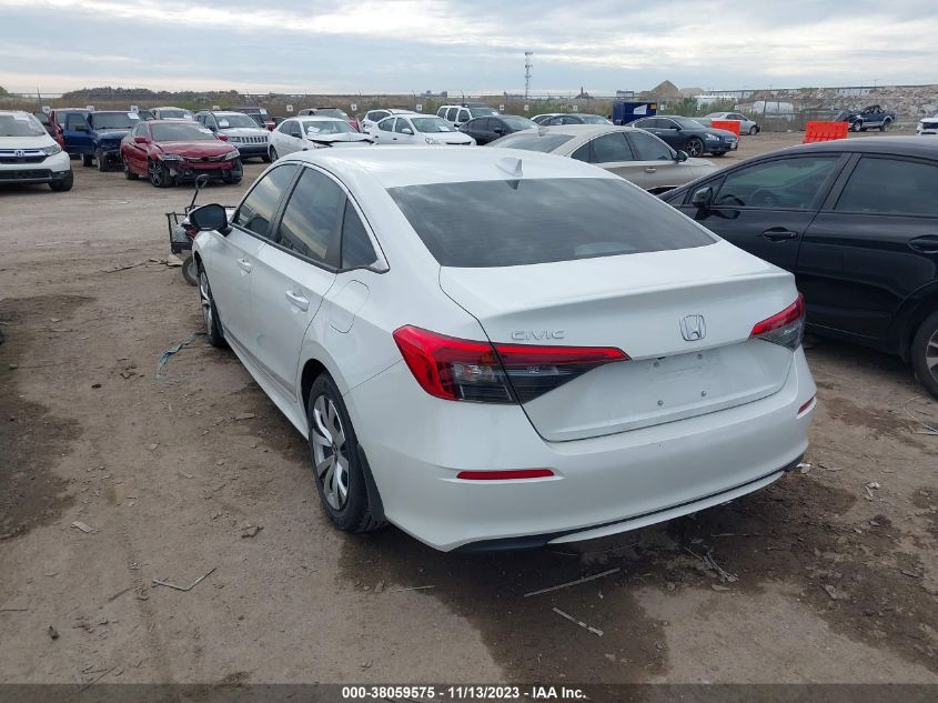 2022 HONDA CIVIC LX - 2HGFE2F24NH569874