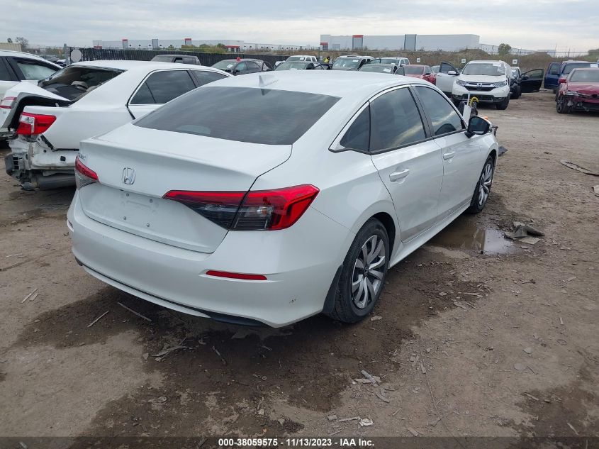2022 HONDA CIVIC LX - 2HGFE2F24NH569874