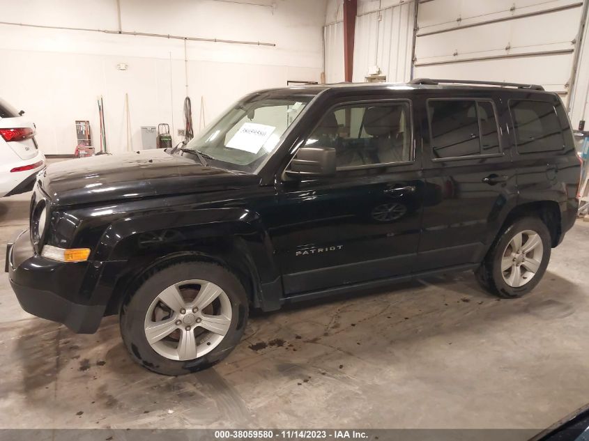 2014 JEEP PATRIOT LATITUDE - 1C4NJRFB1ED731116