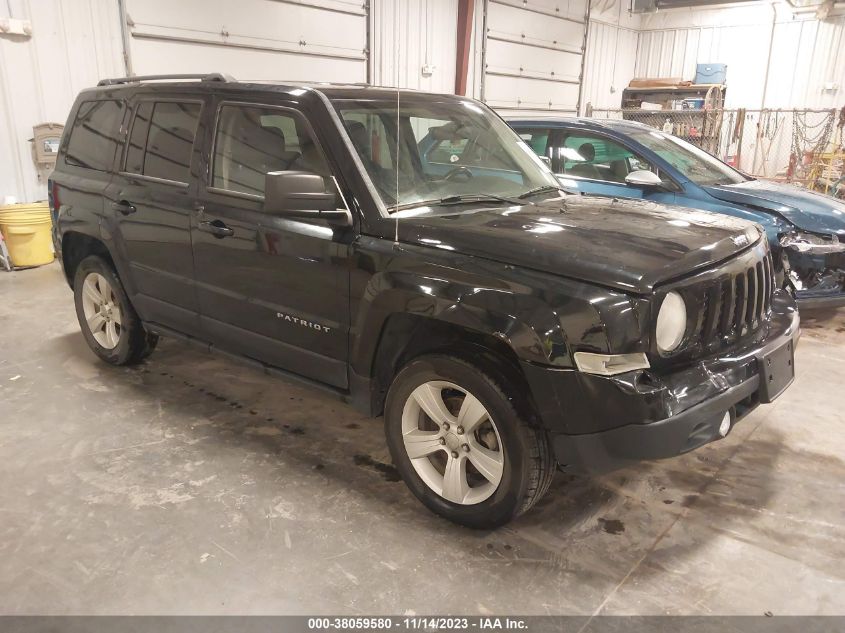 2014 JEEP PATRIOT LATITUDE - 1C4NJRFB1ED731116