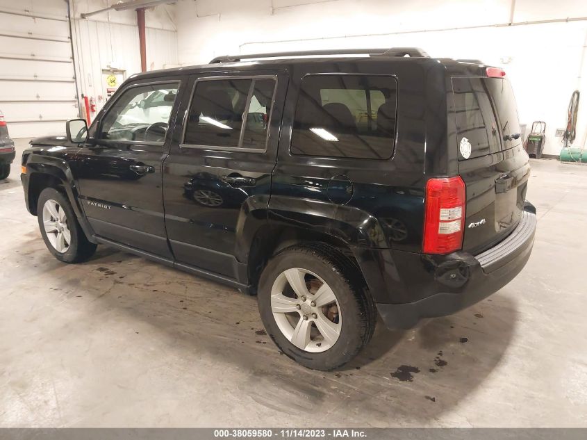 2014 JEEP PATRIOT LATITUDE - 1C4NJRFB1ED731116