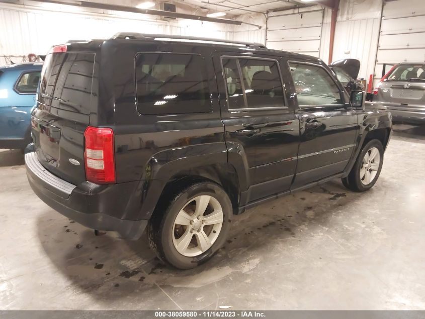 2014 JEEP PATRIOT LATITUDE - 1C4NJRFB1ED731116