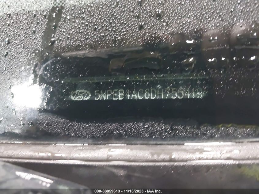 2013 HYUNDAI SONATA GLS - 5NPEB4AC6DH755419