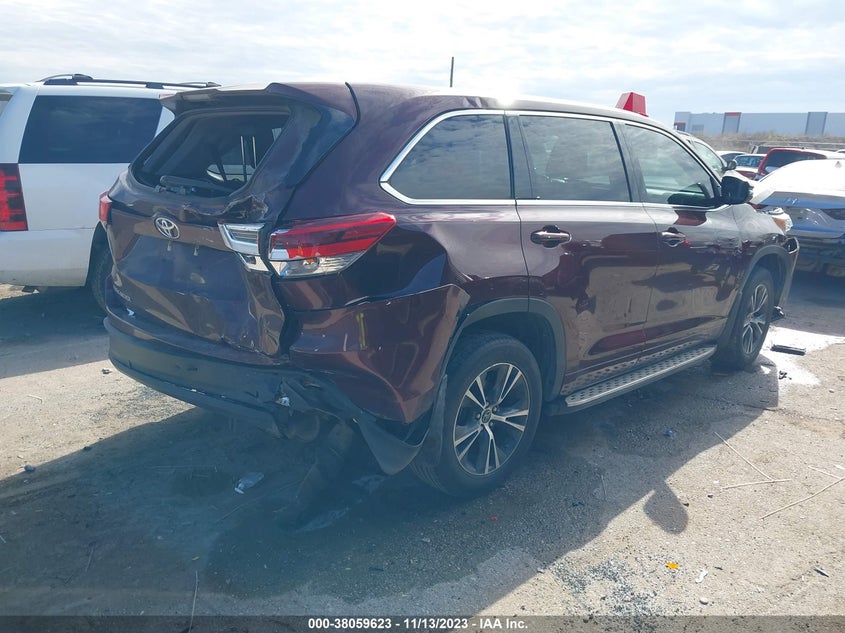 VIN 5TDZZRFH2JS260185 2018 TOYOTA HIGHLANDER LE/LE PLUS