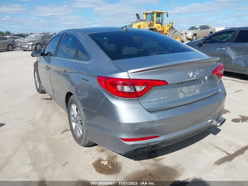 2017 HYUNDAI SONATA 2.4L - 5NPE24AF4HH559561