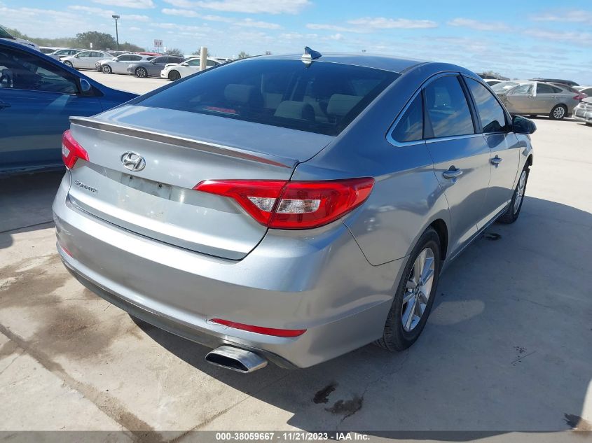 2017 HYUNDAI SONATA 2.4L - 5NPE24AF4HH559561