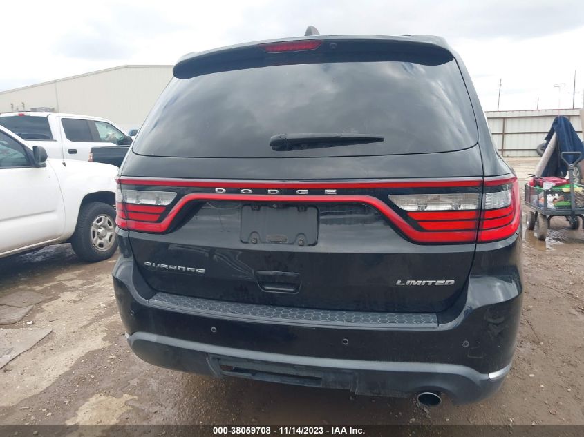 2016 DODGE DURANGO LIMITED - 1C4RDHDG0GC301457