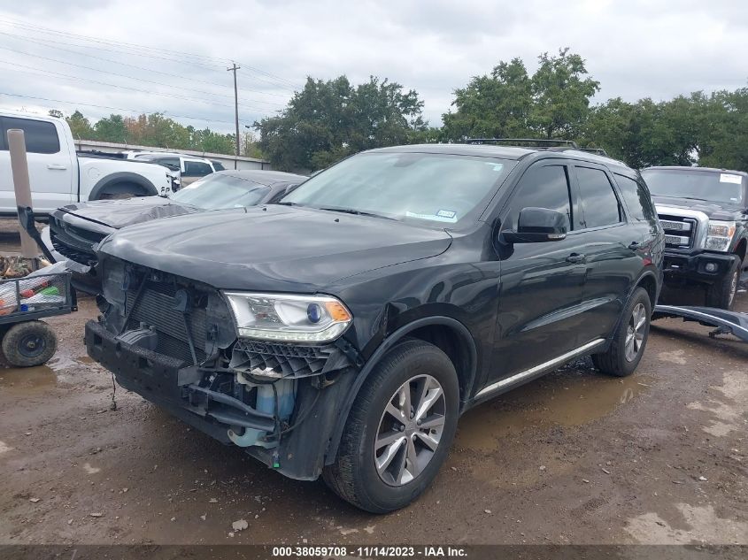 2016 DODGE DURANGO LIMITED - 1C4RDHDG0GC301457