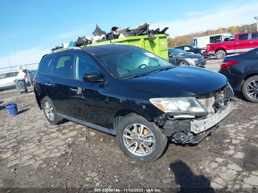 2013 NISSAN PATHFINDER S/SV/SL/PLATINUM - 5N1AR2MN4DC621365