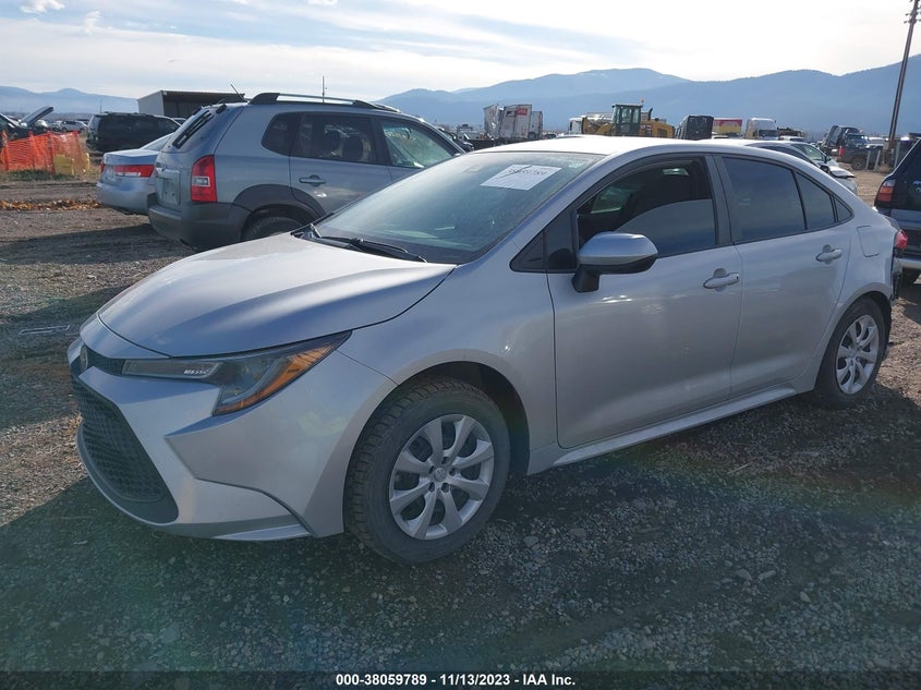 VIN 5YFEPRAE5LP026295 2020 TOYOTA COROLLA LE