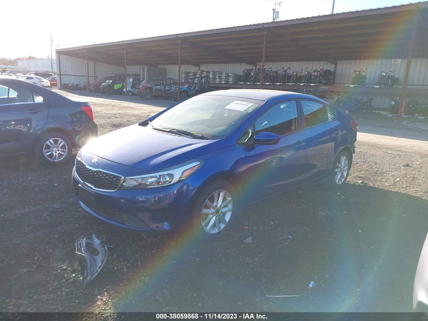 VIN 3KPFL4A76HE123731 2017 KIA FORTE LX