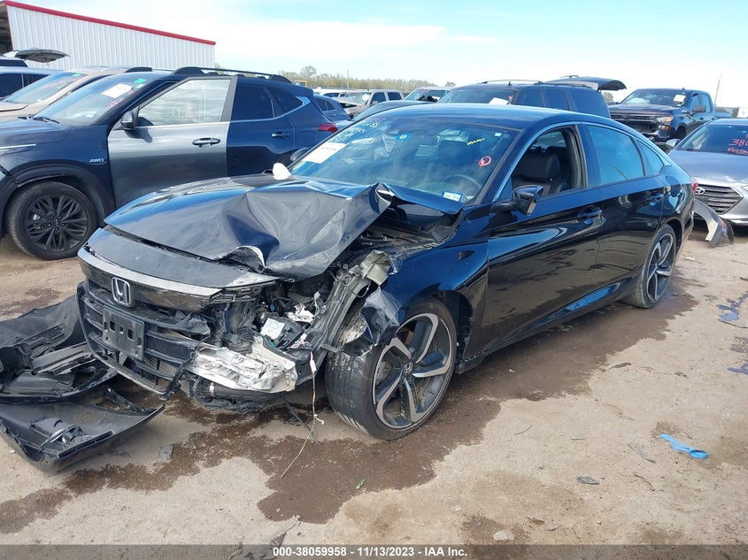 VIN 1HGCV1F36KA033900 2019 HONDA ACCORD SPORT