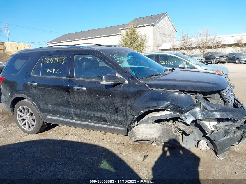 2016 FORD EXPLORER LIMITED - 1FM5K8F85GGB66247