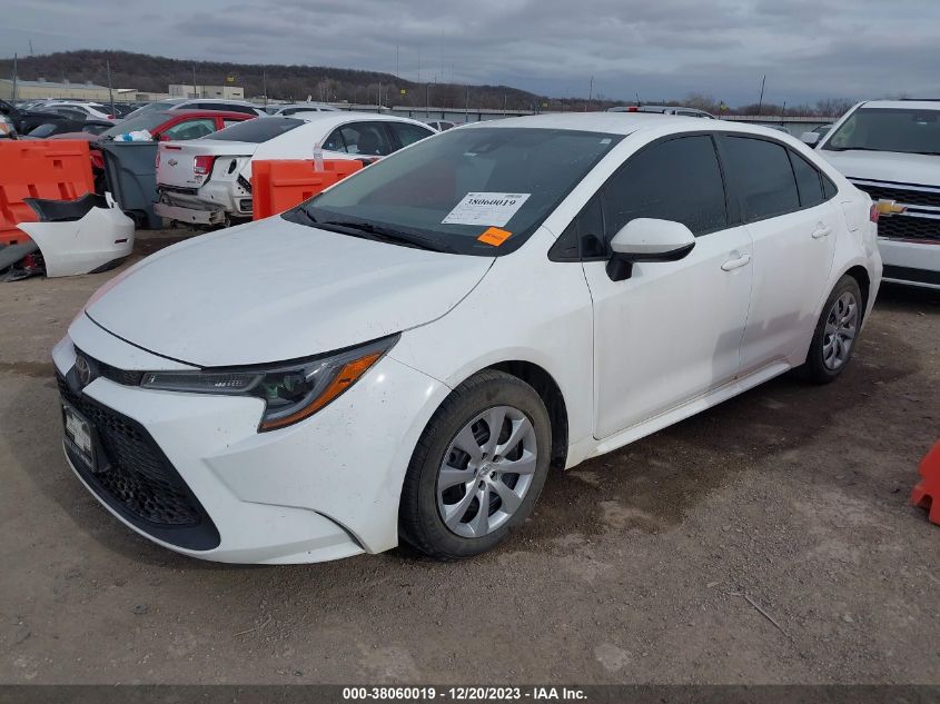 VIN 5YFEPRAE8LP110711 2020 TOYOTA COROLLA LE