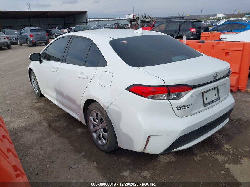 VIN 5YFEPRAE8LP110711 2020 TOYOTA COROLLA LE