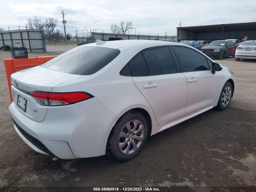 VIN 5YFEPRAE8LP110711 2020 TOYOTA COROLLA LE