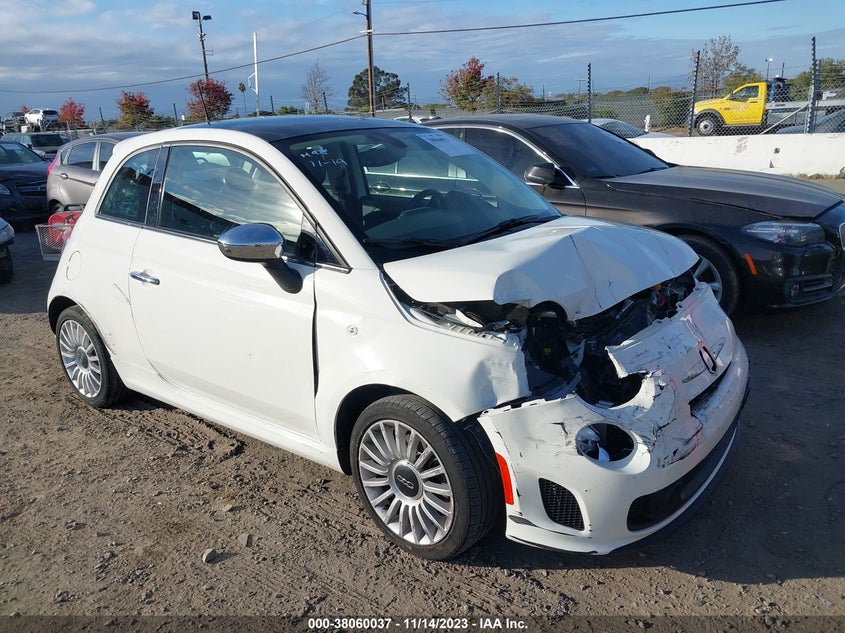 VIN 3C3CFFCH0JT530462 2018 FIAT 500 LOUNGE