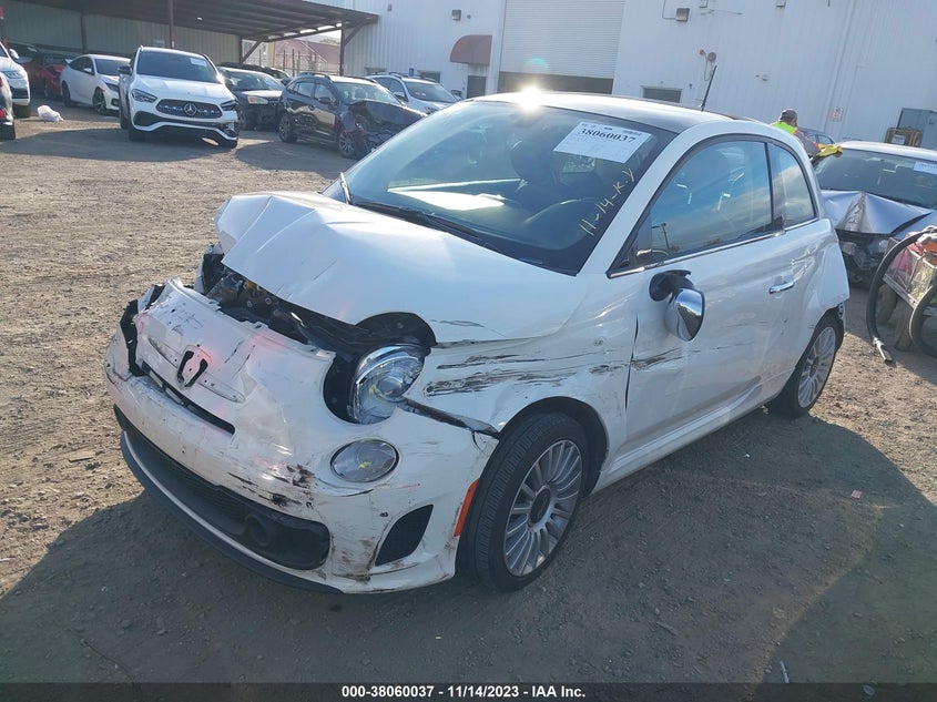 VIN 3C3CFFCH0JT530462 2018 FIAT 500 LOUNGE