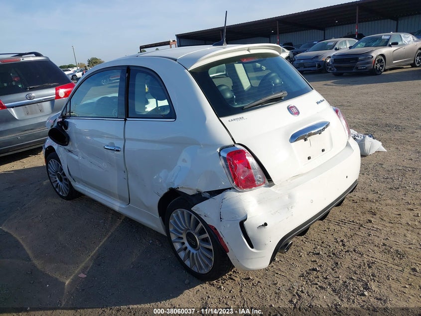 VIN 3C3CFFCH0JT530462 2018 FIAT 500 LOUNGE