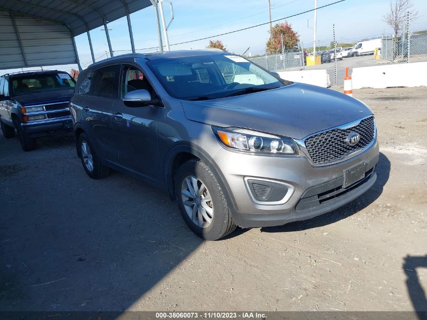 2018 KIA SORENTO LX V6 - 5XYPG4A57JG385306