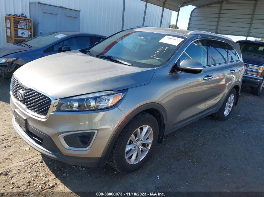 2018 KIA SORENTO LX V6 - 5XYPG4A57JG385306