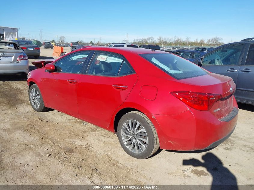 2018 TOYOTA COROLLA L/LE/XLE/SE/XSE - 2T1DURHE5JC031107