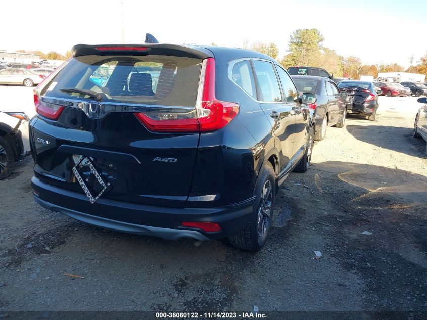 2018 HONDA CR-V LX - 2HKRW6H37JH223843