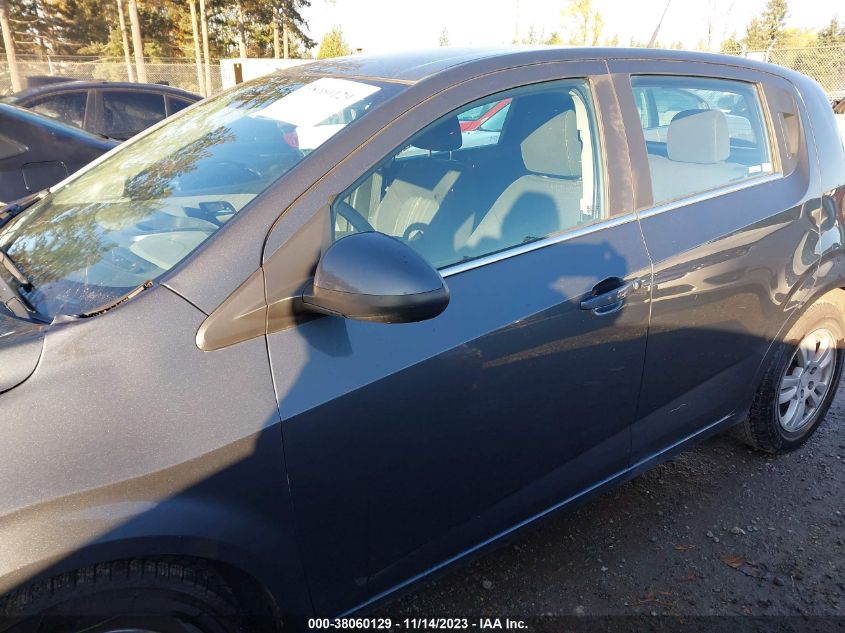 2013 CHEVROLET SONIC LT AUTO - 1G1JC6SHXD4176773