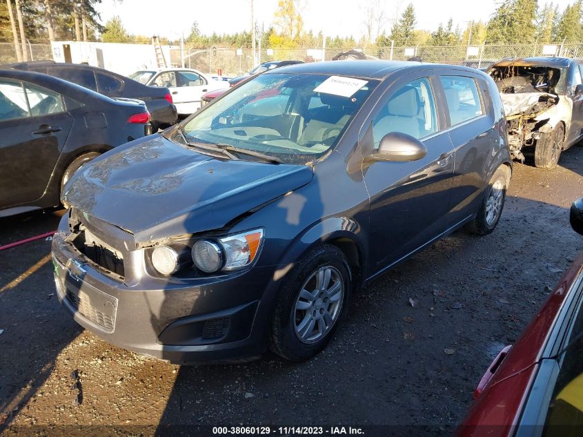 2013 CHEVROLET SONIC LT AUTO - 1G1JC6SHXD4176773