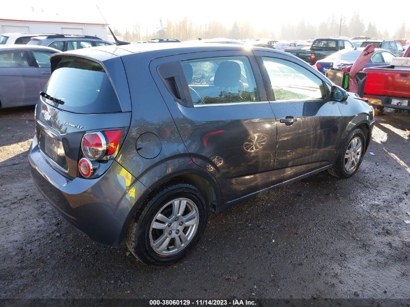 2013 CHEVROLET SONIC LT AUTO - 1G1JC6SHXD4176773