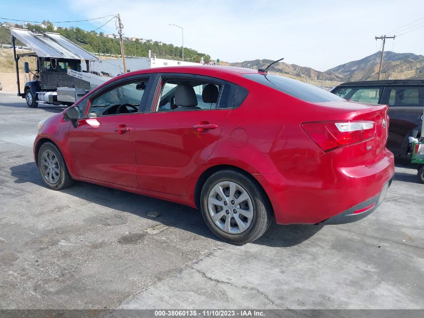 2014 KIA RIO LX - KNADM4A36E6386303