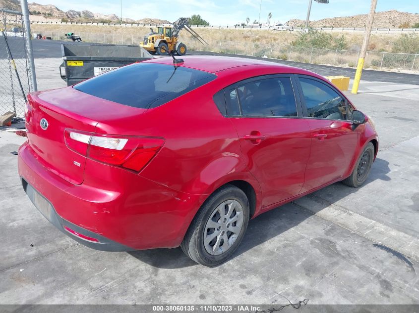 2014 KIA RIO LX - KNADM4A36E6386303