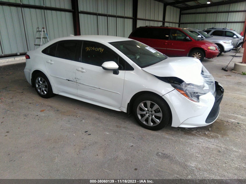 5YFEPMAE8NP320618 TOYOTA COROLLA LE 2022