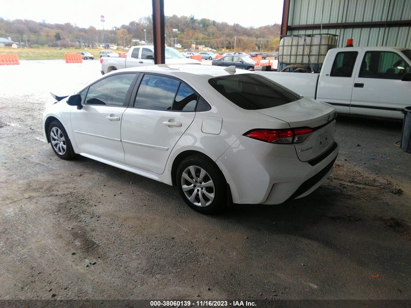 VIN 5YFEPMAE8NP320618 2022 TOYOTA COROLLA LE