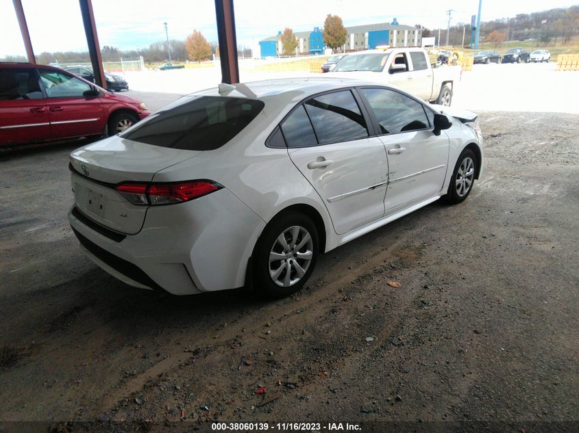 VIN 5YFEPMAE8NP320618 2022 TOYOTA COROLLA LE
