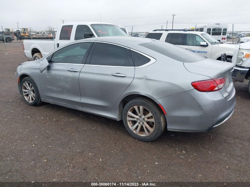 2015 CHRYSLER 200 LIMITED - 1C3CCCAB4FN732766