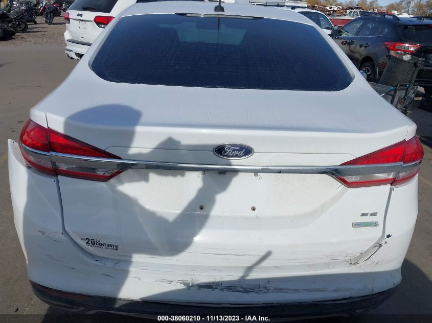 2017 FORD FUSION SE - 3FA6P0H94HR142913