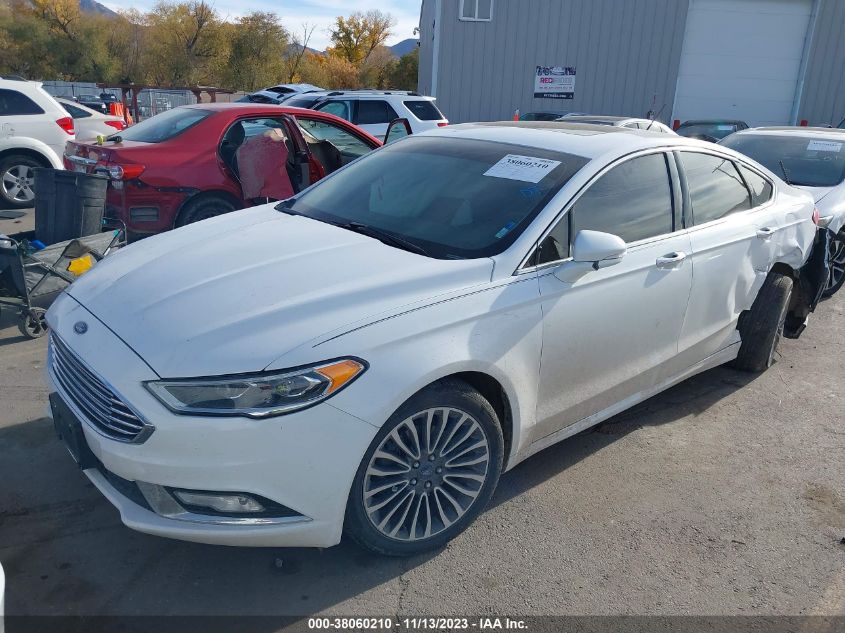 2017 FORD FUSION SE - 3FA6P0H94HR142913