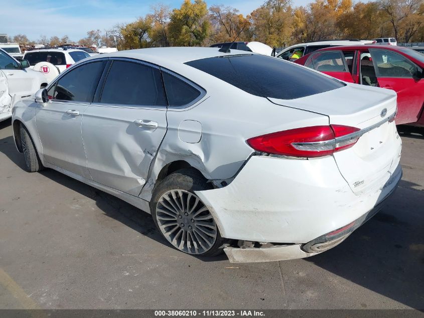 2017 FORD FUSION SE - 3FA6P0H94HR142913