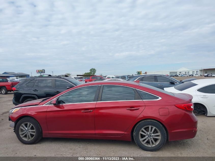 2015 HYUNDAI SONATA SE - 5NPE24AF0FH003258