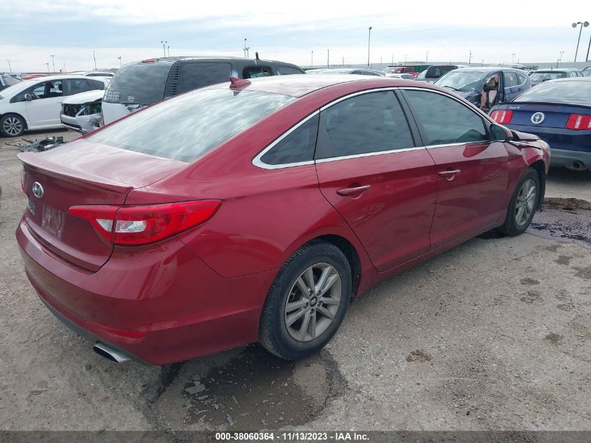 2015 HYUNDAI SONATA SE - 5NPE24AF0FH003258