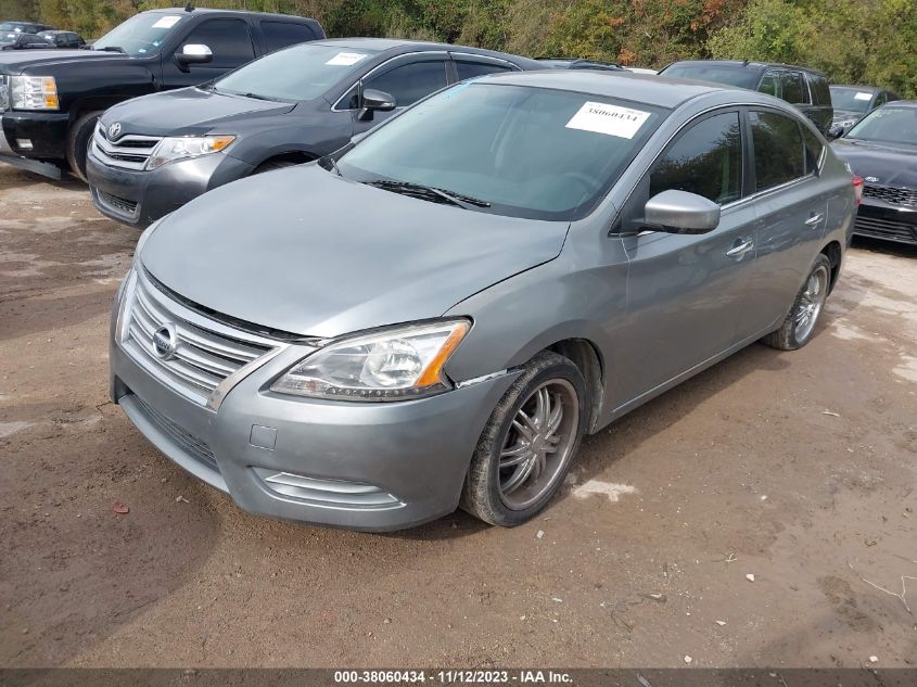 2014 NISSAN SENTRA S - 3N1AB7AP7EY256574