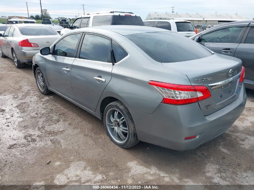 2014 NISSAN SENTRA S - 3N1AB7AP7EY256574