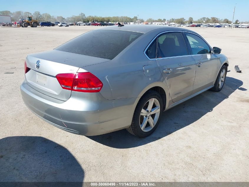 2013 VOLKSWAGEN PASSAT 2.5L SE - 1VWBP7A32DC019270
