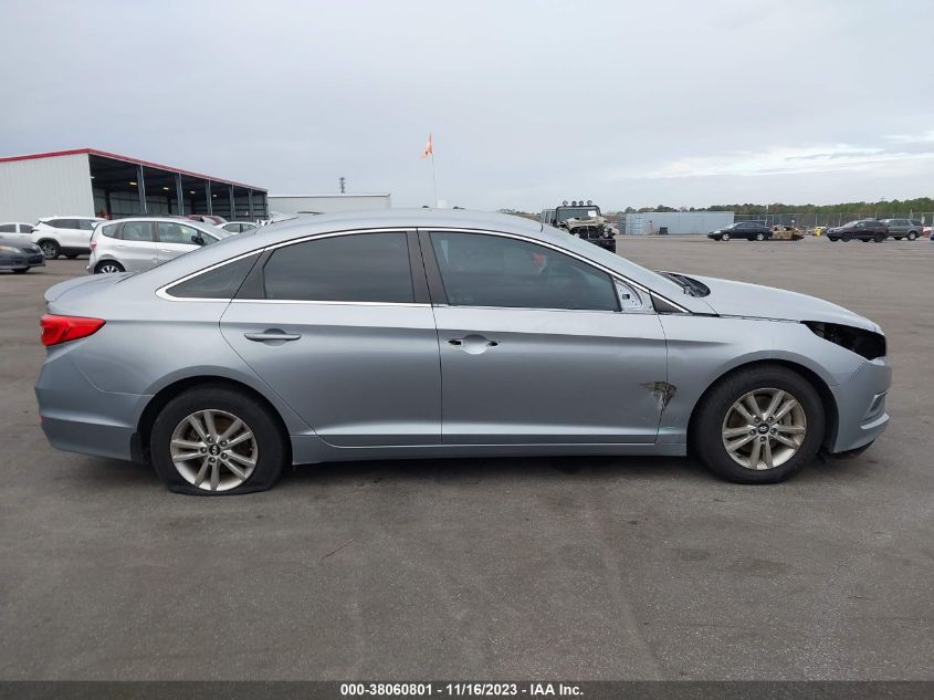 2016 HYUNDAI SONATA 2.4L SE - 5NPE24AF7GH312078