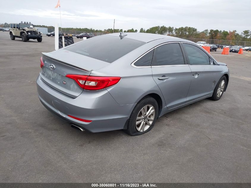 2016 HYUNDAI SONATA 2.4L SE - 5NPE24AF7GH312078