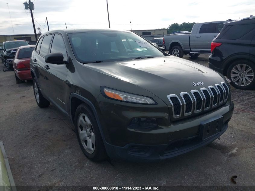 2014 JEEP CHEROKEE SPORT - 1C4PJLAB1EW245214