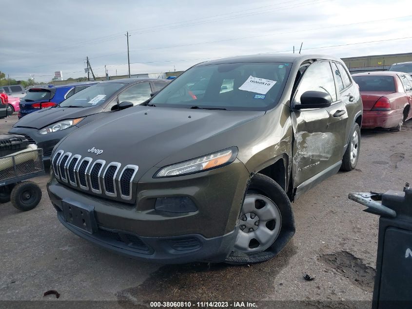 2014 JEEP CHEROKEE SPORT - 1C4PJLAB1EW245214