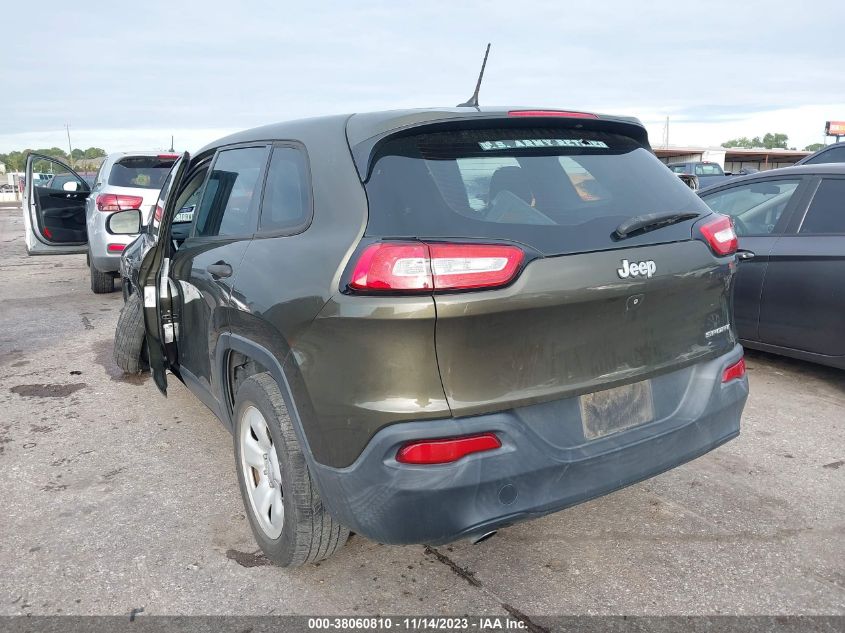 2014 JEEP CHEROKEE SPORT - 1C4PJLAB1EW245214